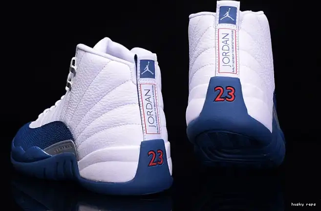 Cheap Husky Jordan mens Air 12 Blue